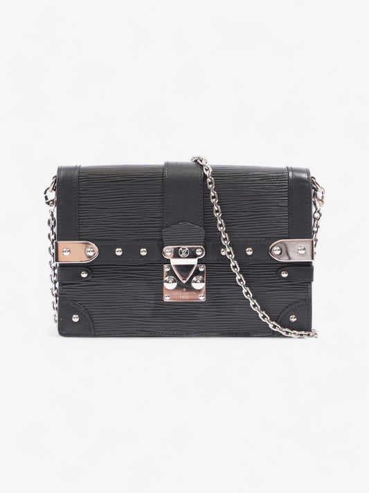 Louis Vuitton Trunk Chain Wallet Black Epi Leather