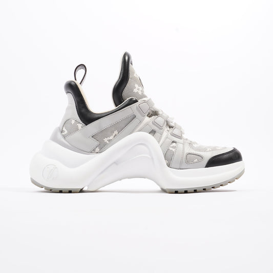 Louis Vuitton Archlight Sneakers Grey Monogram / White / Black Canvas EU 38 UK 5