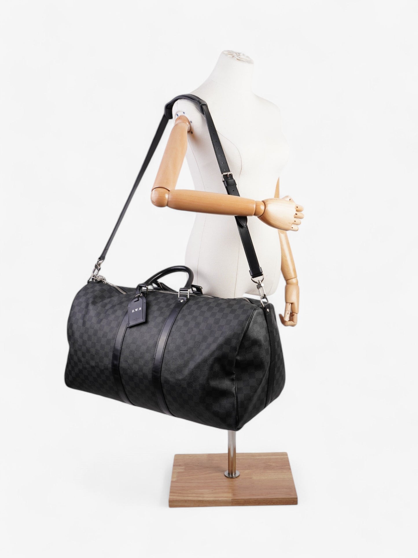 Louis Vuitton Keepall Damier Graphite Coated Canvas 55