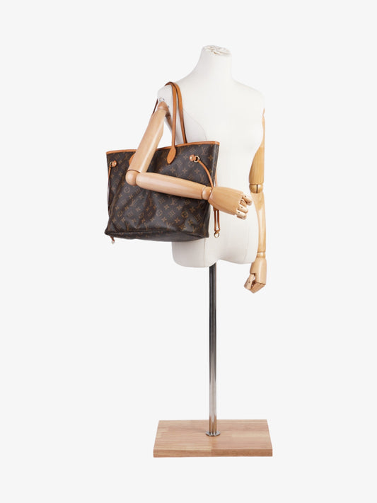Louis Vuitton Neverfull Monogram Coated Canvas MM