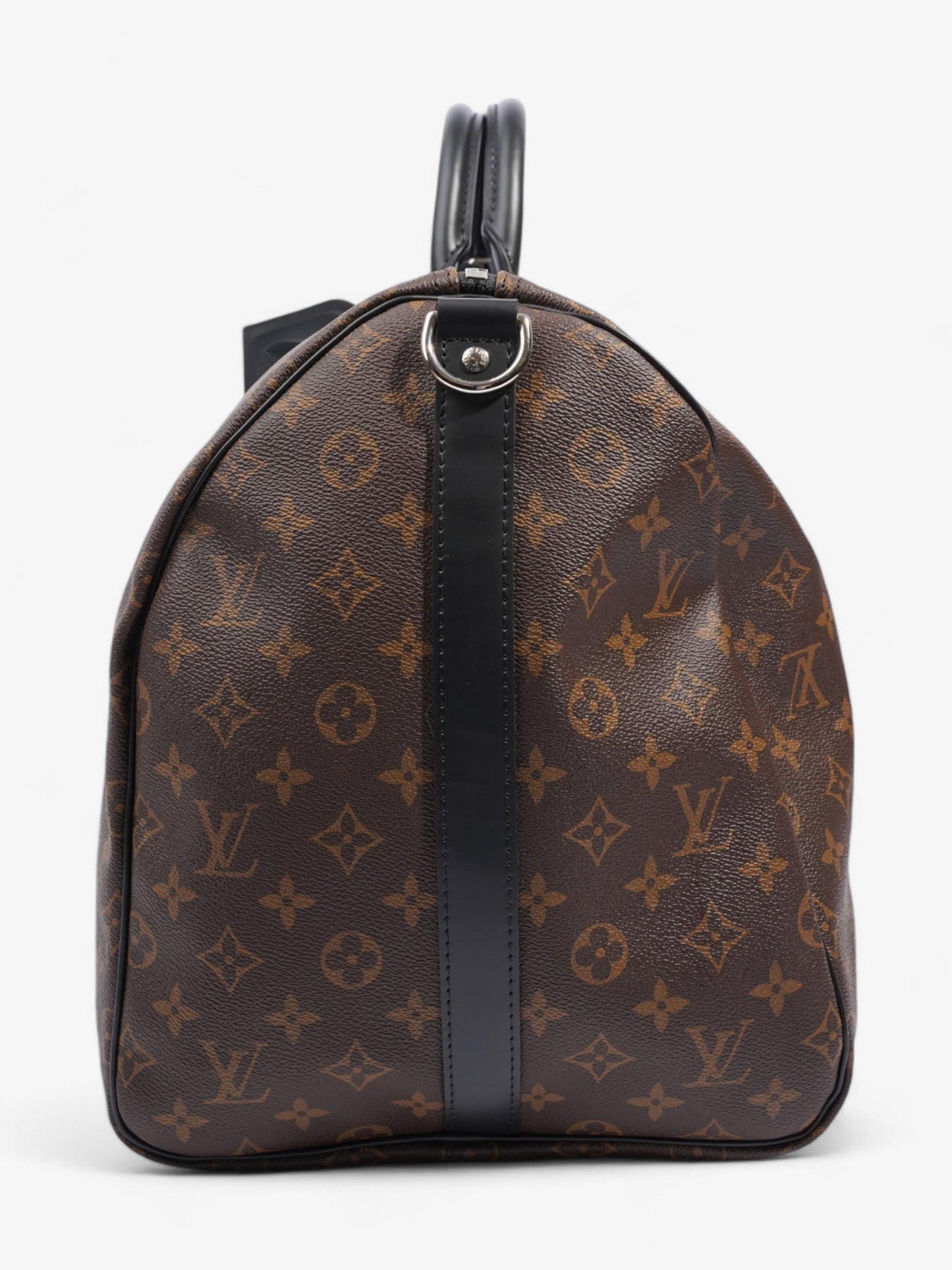 Louis Vuitton Kepall Monogram / Black Coated Canvas 55