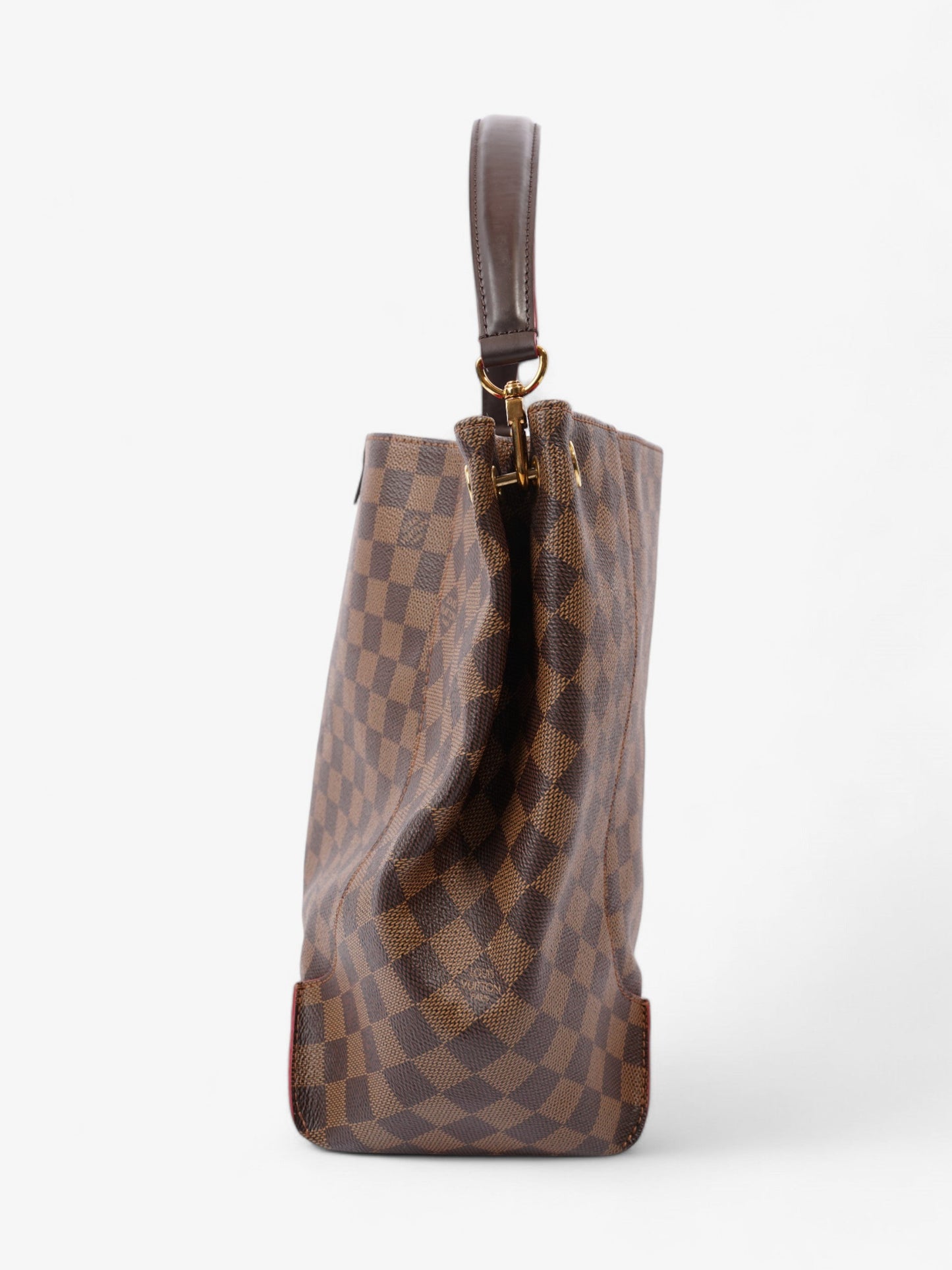 Louis Vuitton Caissa Damier Ebene Coated Canvas