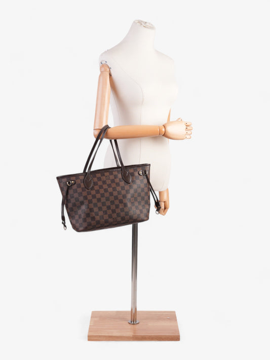 Louis Vuitton Neverfull Damier Ebene Coated Canvas PM
