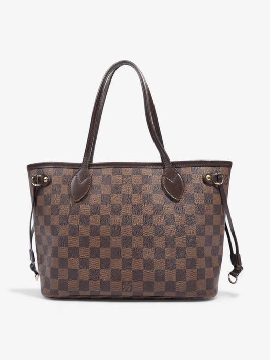 Louis Vuitton Neverfull Damier Ebene Coated Canvas PM