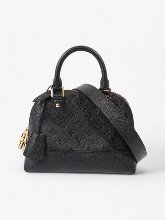 Louis Vuitton Alma Monogram Empreinte / Black Empreinte Leather BB