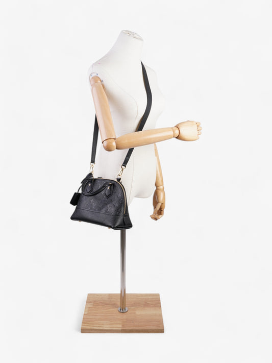 Louis Vuitton Alma Monogram Empreinte / Black Empreinte Leather BB