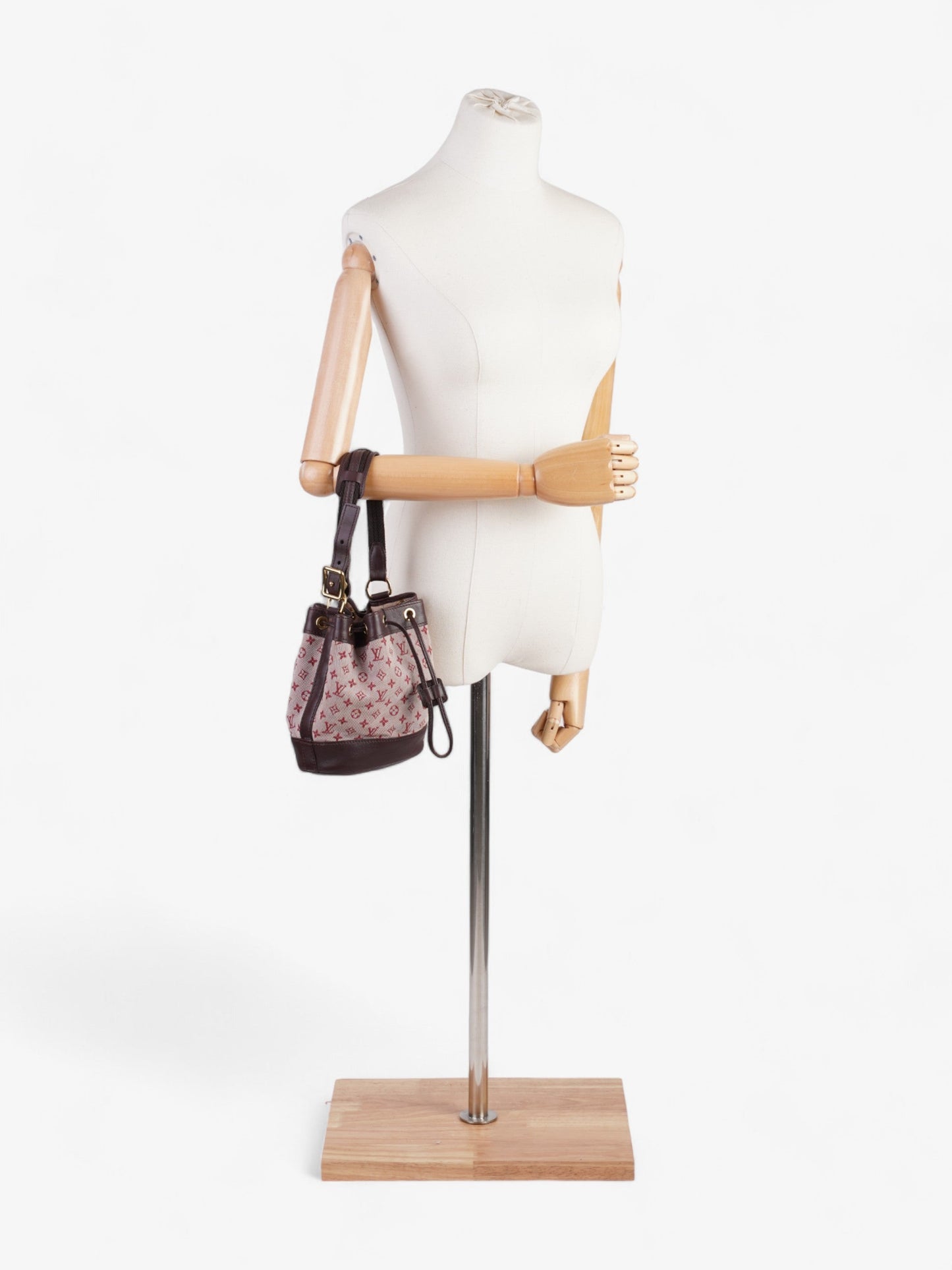 Louis Vuitton Lin Noelie Bag Cherry Monogram Canvas Mini
