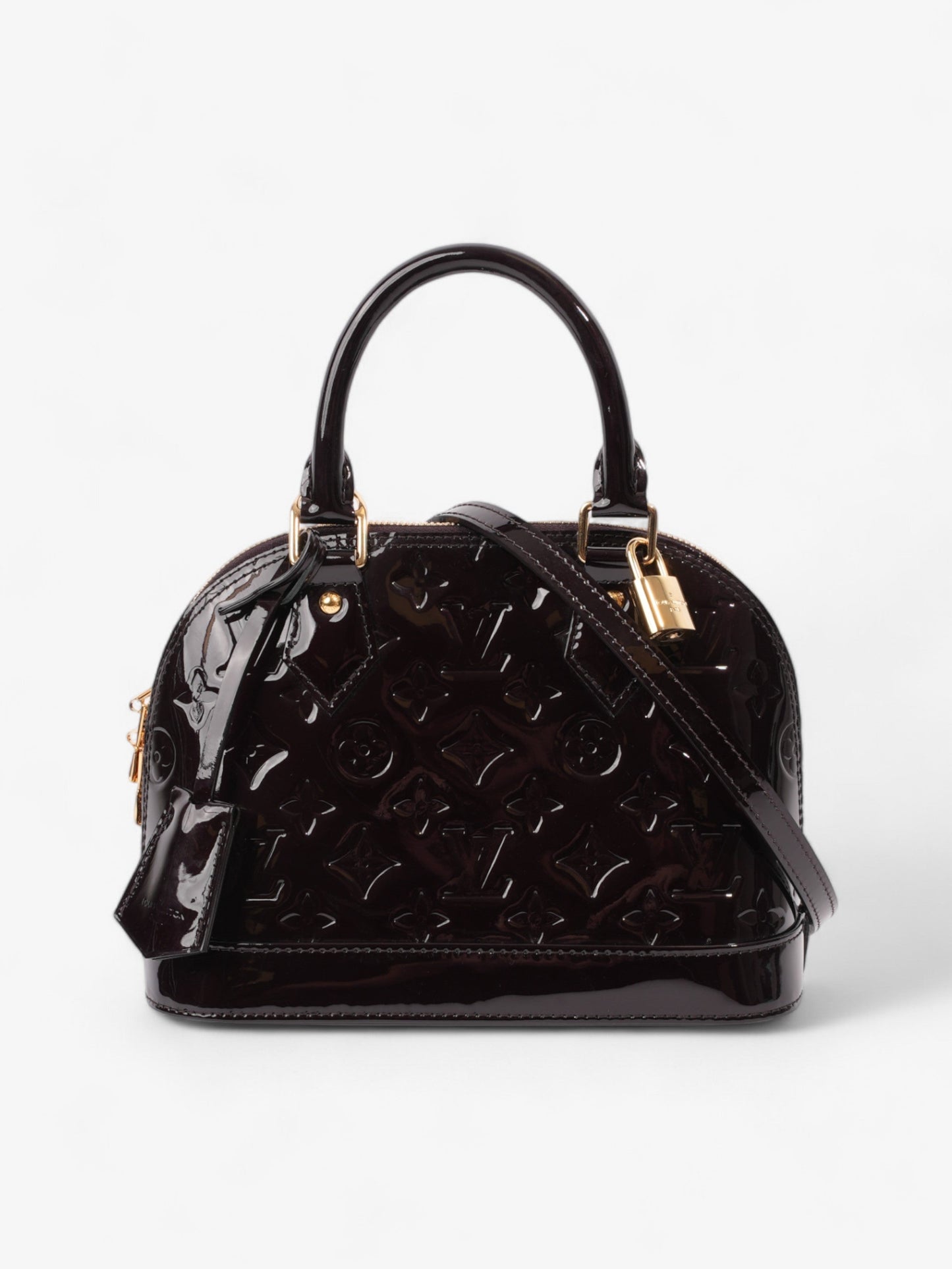 Louis Vuitton Alma Amarante Vernis Leather BB