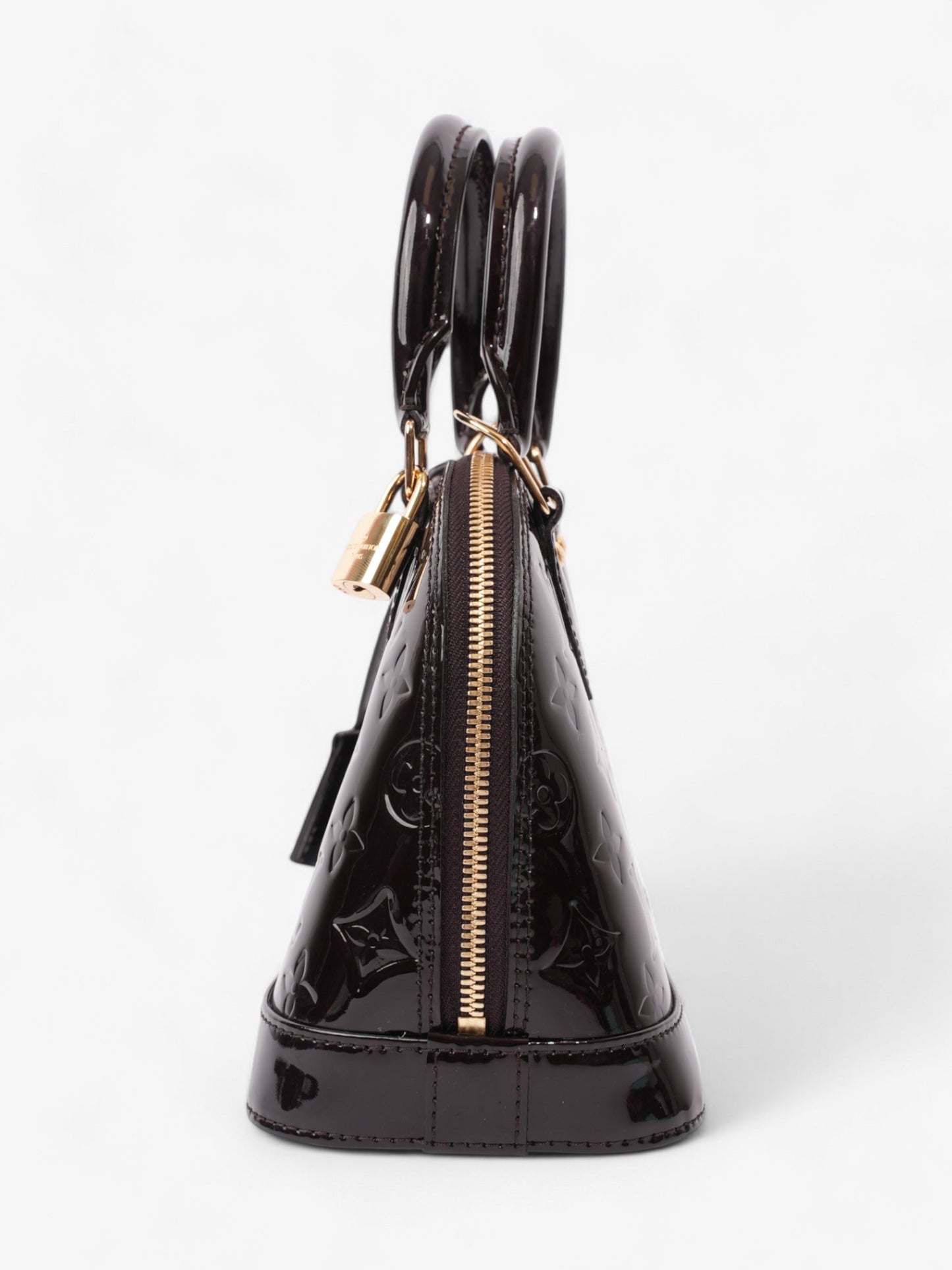 Louis Vuitton Alma Amarante Vernis Leather BB