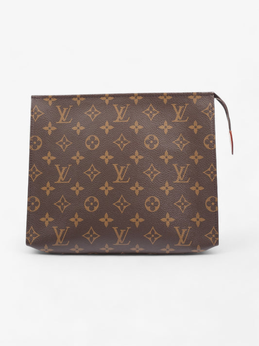 Louis Vuitton Toiletry Pouch Monogram Coated Canvas 26