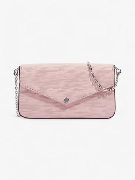 Louis Vuitton Pochette Felicie Rose Ballerine Epi Leather