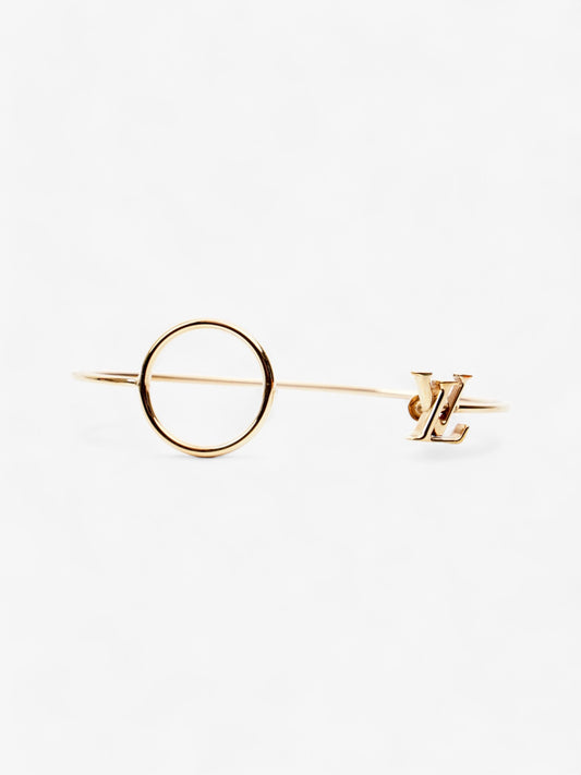 Louis Vuitton Eclipse Bangle Gold Base Metal Small