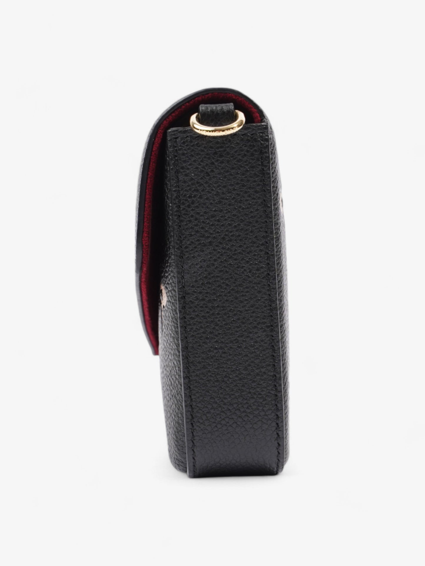 Louis Vuitton Pochette Felicie Black / Ivory Empreinte Leather