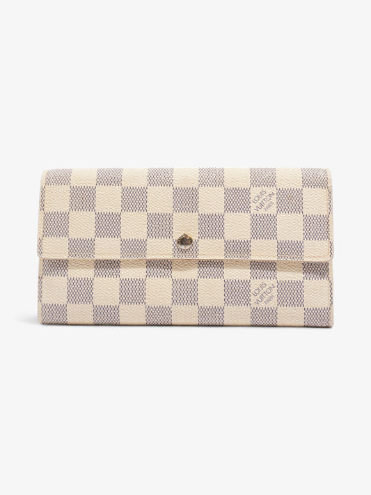 Louis Vuitton Sarah Wallet Damier Azur Coated Canvas