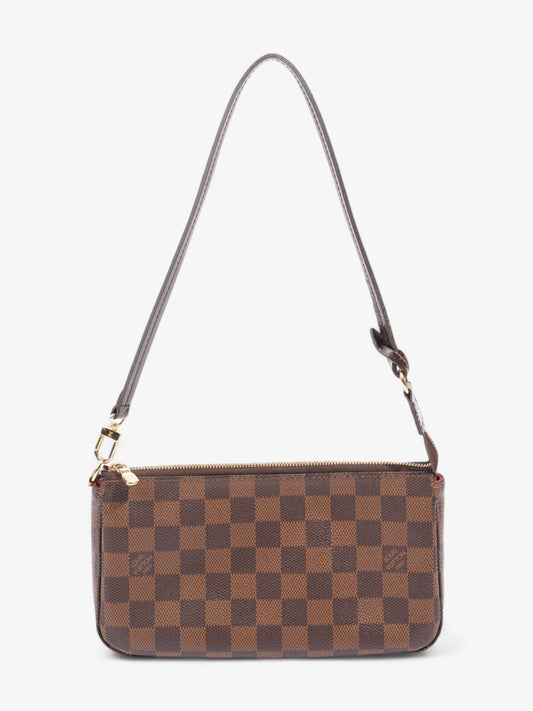 Louis Vuitton Pochette Accessoires Damier Ebene Coated Canvas