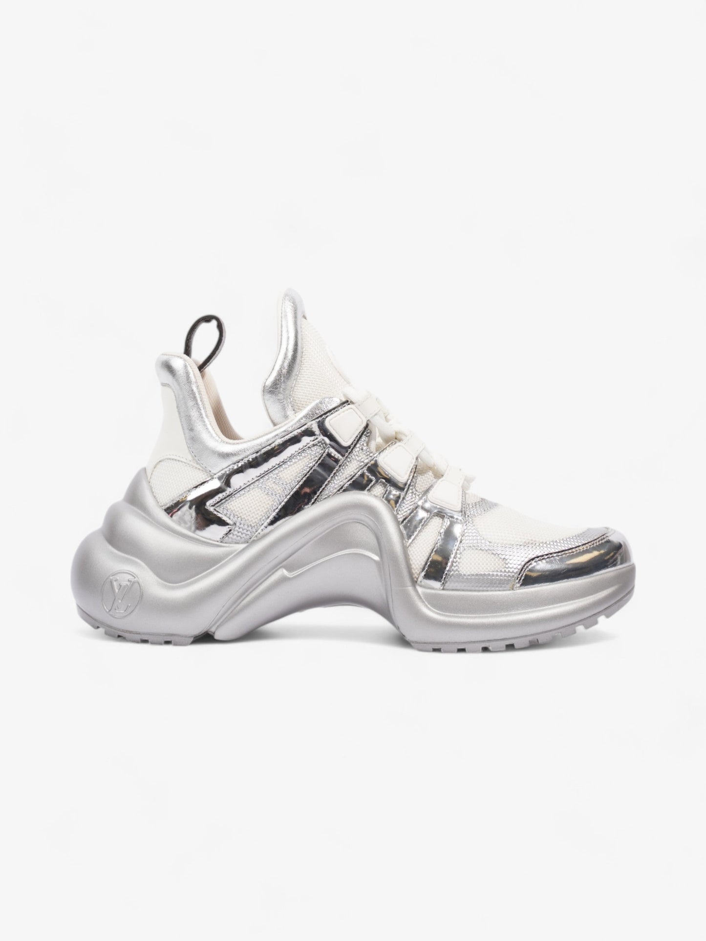 Louis Vuitton Archlight Silver / White Mesh EU 37 UK 4