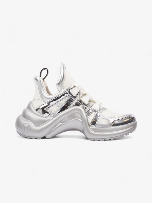 Louis Vuitton Archlight Silver / White Mesh EU 37 UK 4
