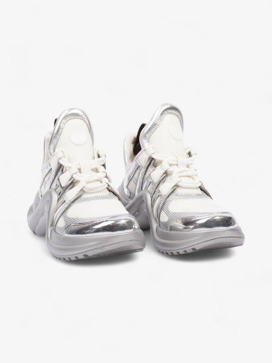 Louis Vuitton Archlight Silver / White Mesh EU 37 UK 4