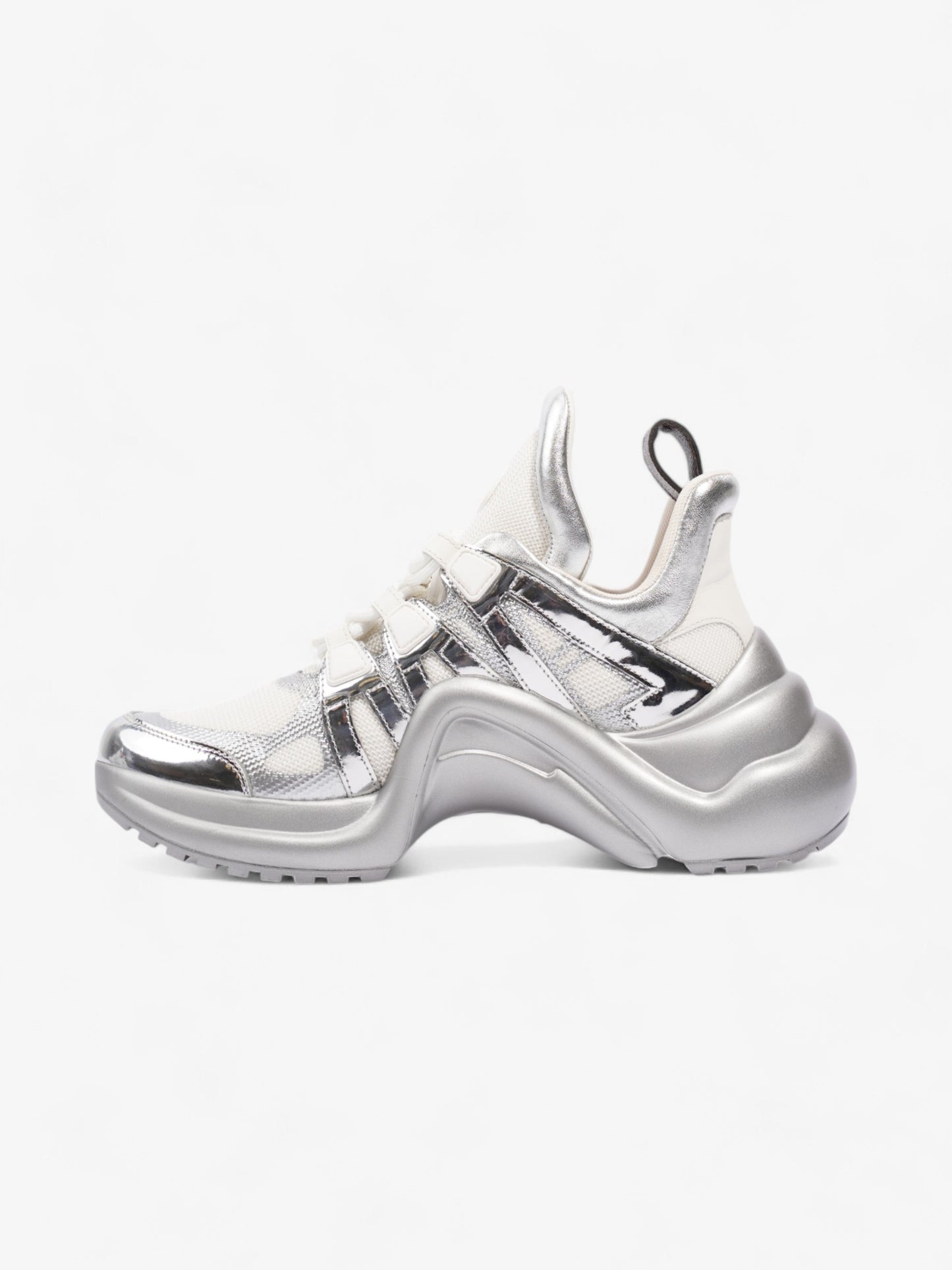 Louis Vuitton Archlight Silver / White Mesh EU 37 UK 4