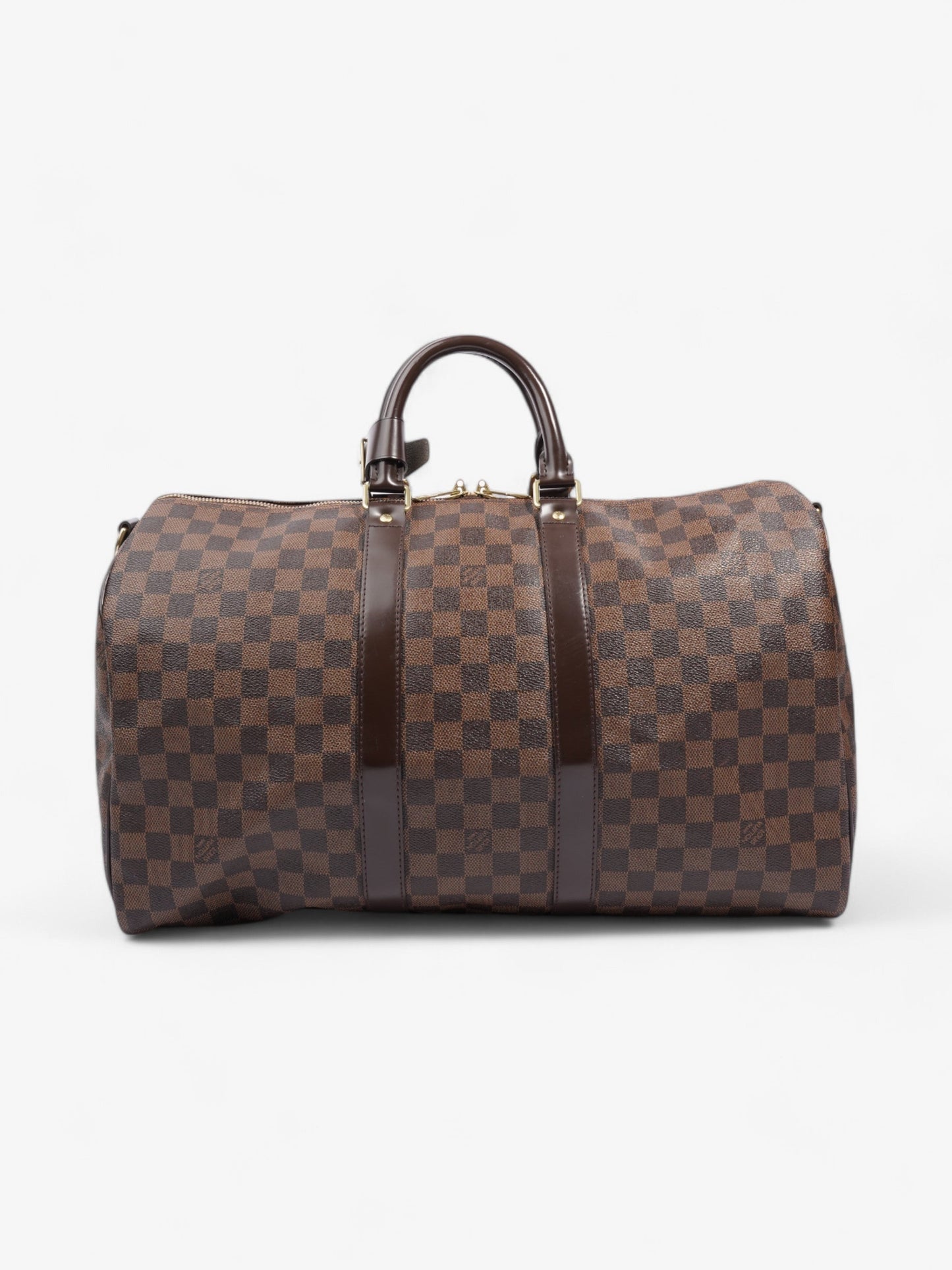 Louis Vuitton Keepall Bandouliere Damier Ebene Coated Canvas 45