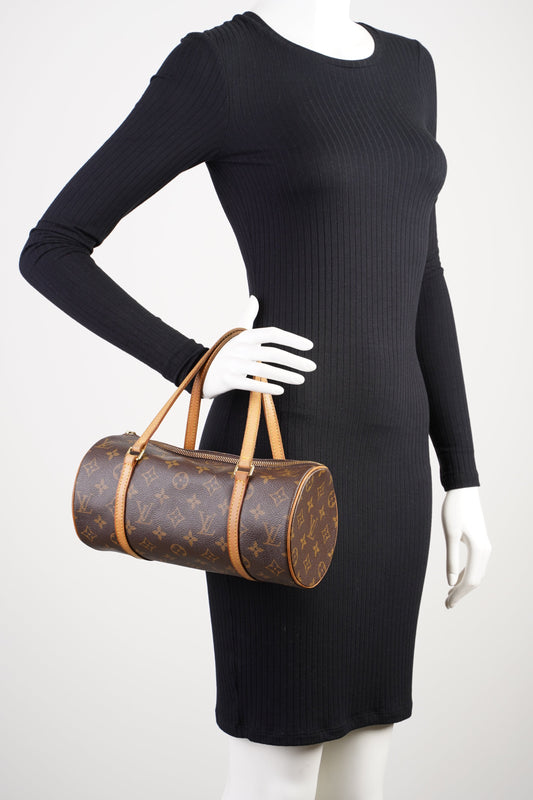 Louis Vuitton Papillon 26 Monogram Coated Canvas