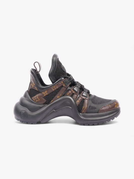 Louis Vuitton Archlight Sneakers Black / Brown Monogram Mesh EU 36.5 UK 3.5