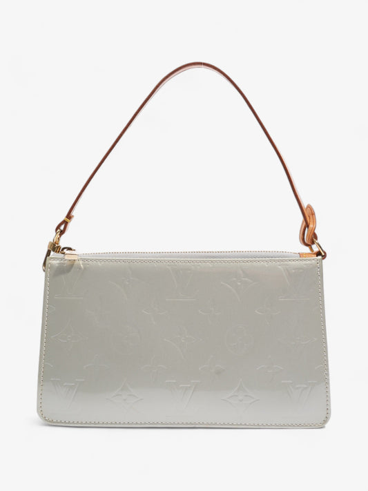 Louis Vuitton Pochette Mini Monogram Vernis / Silver Patent Leather
