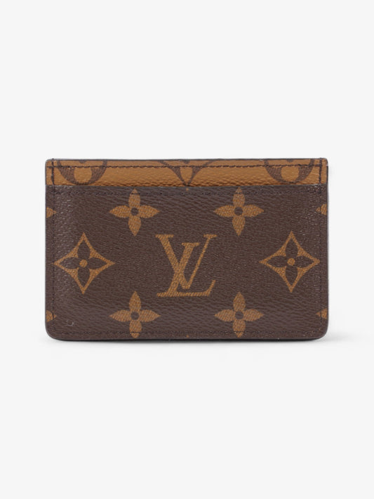 Louis Vuitton Card Holder Monogram Reverse / Monogram Coated Canvas
