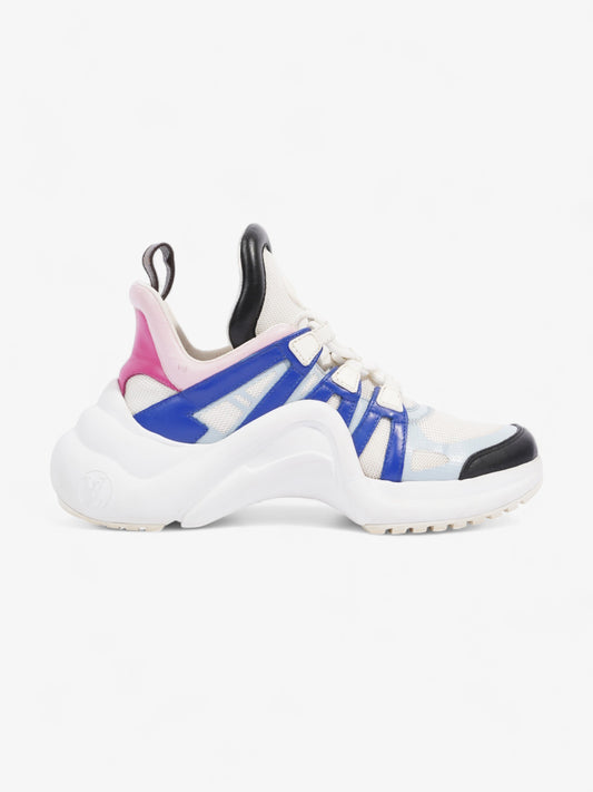 Louis Vuitton Archlight White / Blue / Pink Mesh EU 39 UK 6