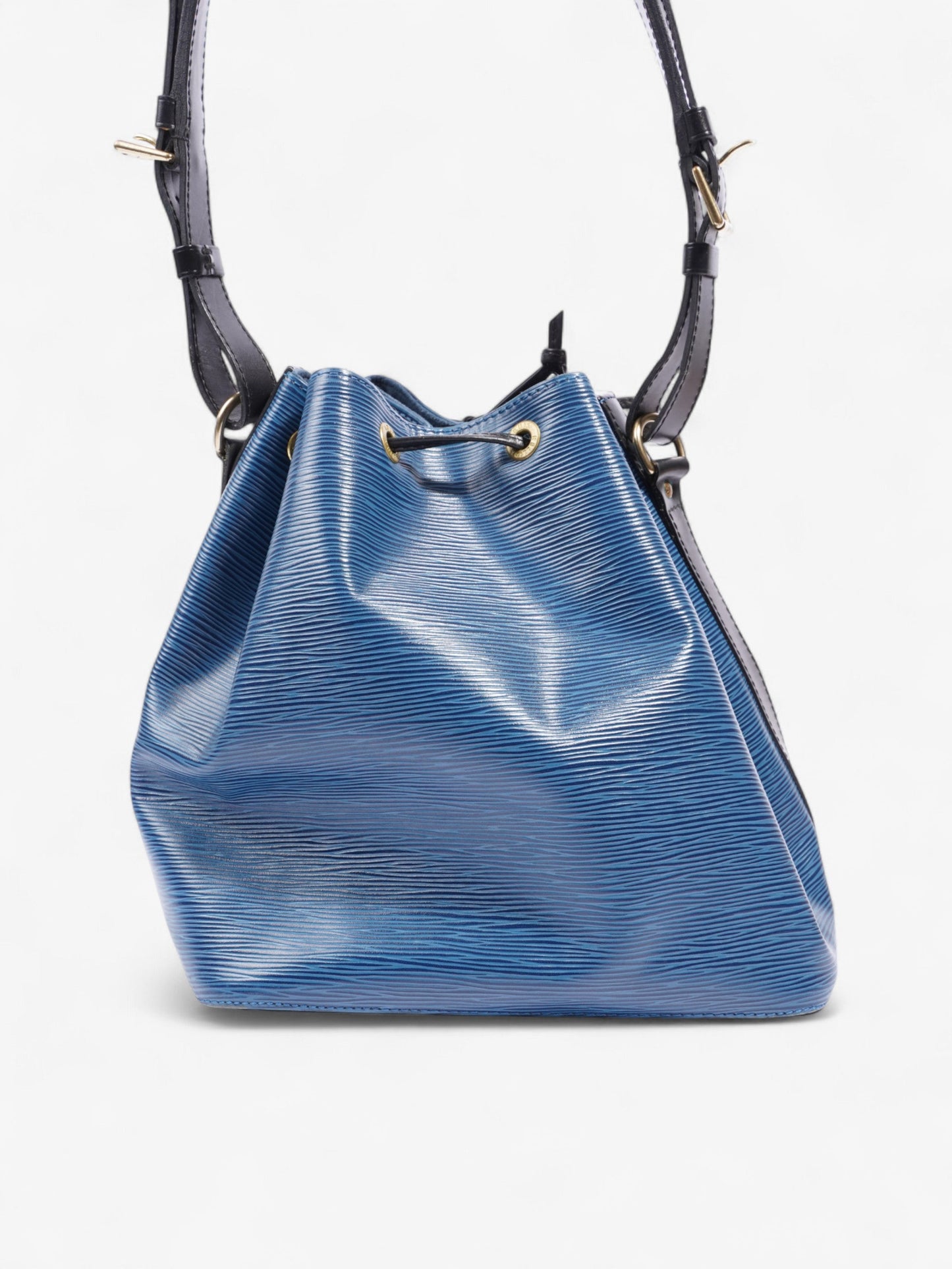 Louis Vuitton Noè  Blue / Black Epi Leather