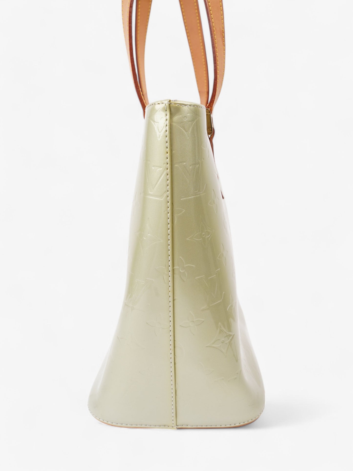 Louis Vuitton Houston Monogram Vernis / Apple Green Vernis Leather