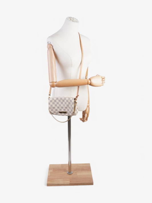 Louis Vuitton Favorite Damier Azur Coated Canvas PM