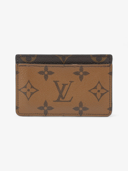 Louis Vuitton Card Holder Reverse Monogram Coated Canvas