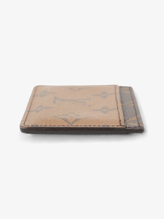 Louis Vuitton Card Holder Reverse Monogram Coated Canvas