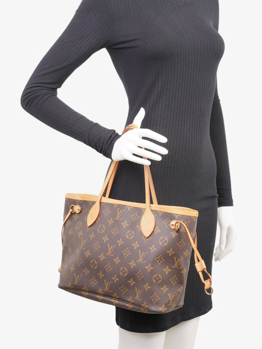 Louis Vuitton Neverfull Monogram Coated Canvas PM