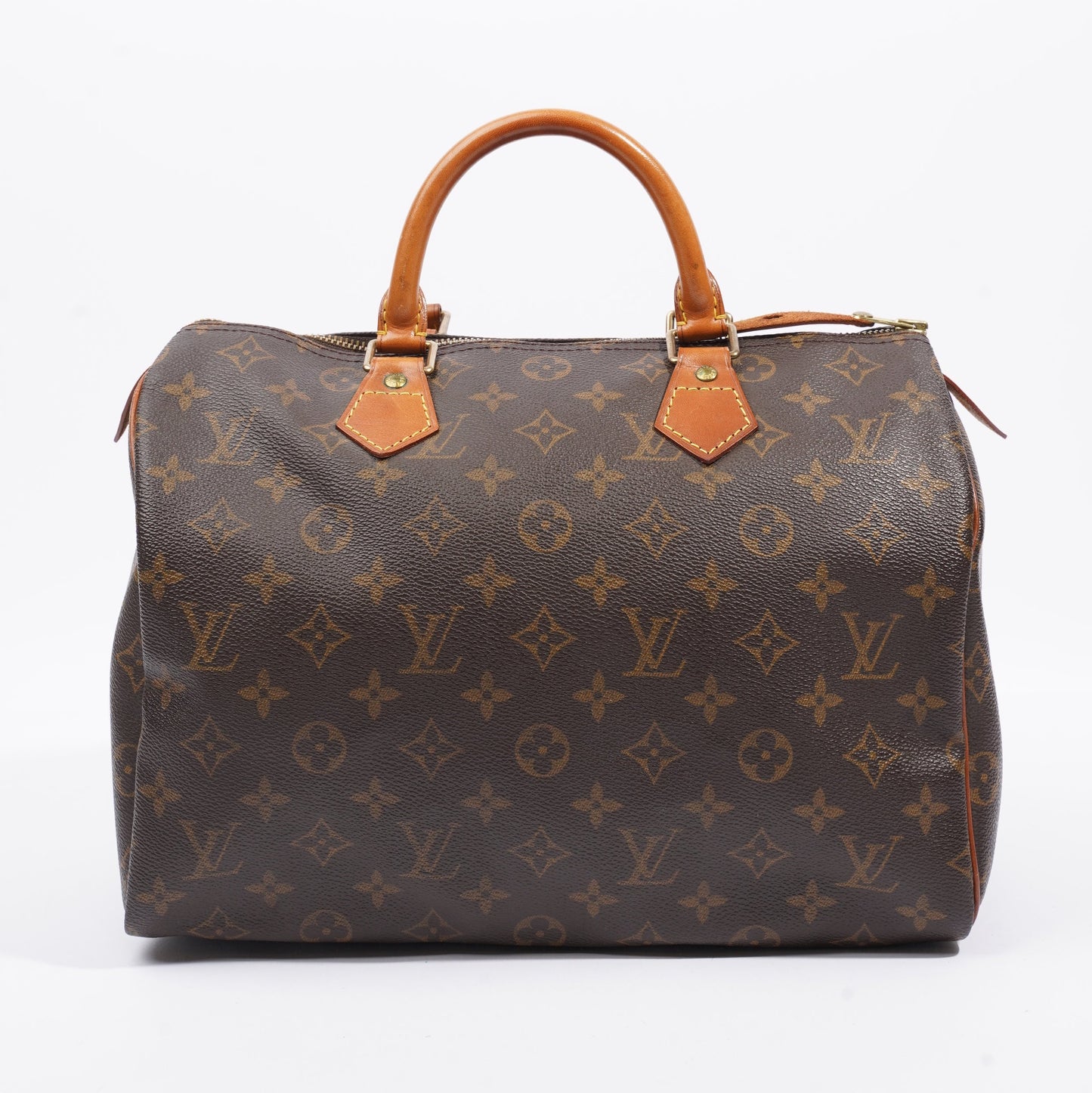 Louis Vuitton Speedy Brown / Monogram Coated Canvas 30