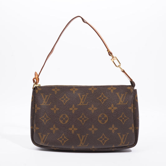 Louis Vuitton Pochette Accessoire Brown / Monogram Coated Canvas