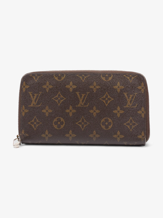 Louis Vuitton Zippy Organiser Wallet Monogram Coated Canvas