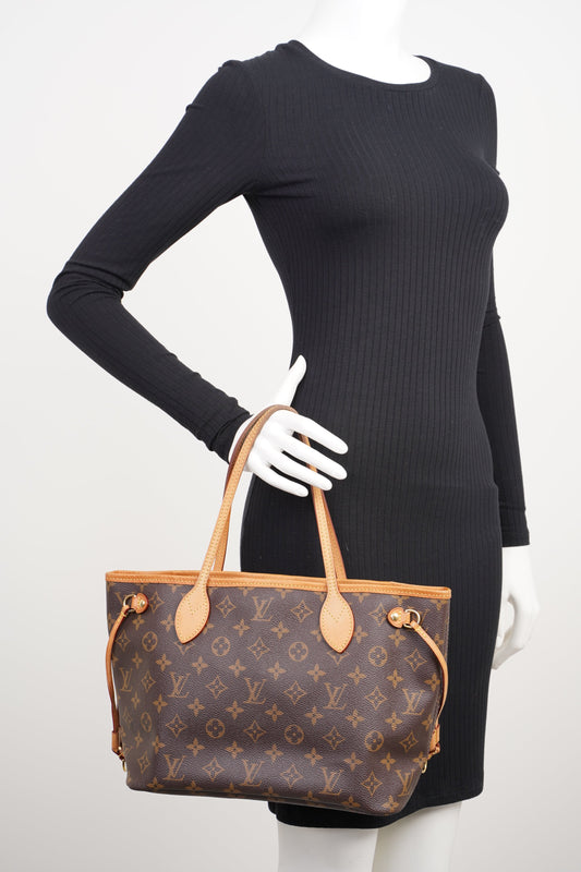 Louis Vuitton Neverfull Monogram Coated Canvas PM