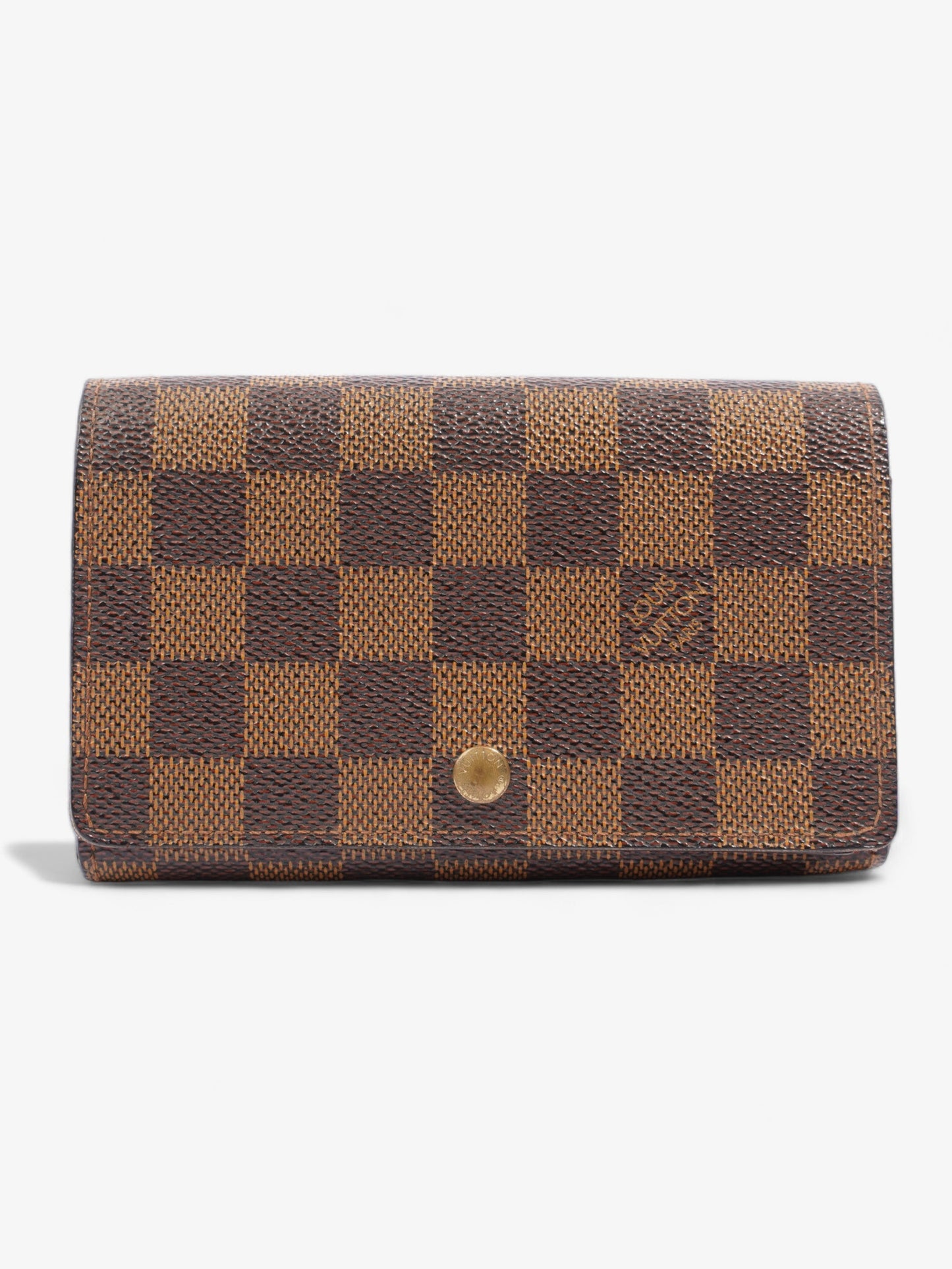 Louis Vuitton Porto Monevier Tresor Damier Ebene Coated Canvas