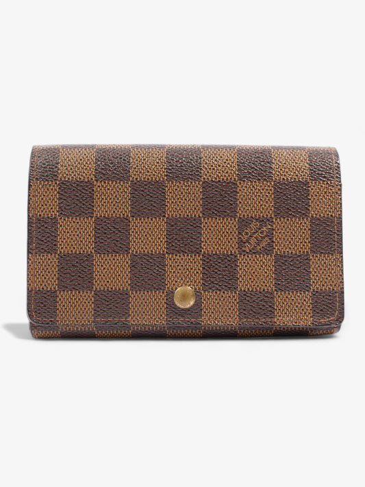 Louis Vuitton Porto Monevier Tresor Damier Ebene Coated Canvas