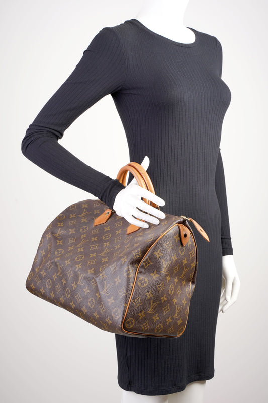 Louis Vuitton Speedy Monogram Coated Canvas 35
