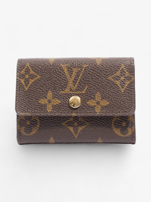 Louis Vuitton Coin Card Holder Monogram Coated Canvas