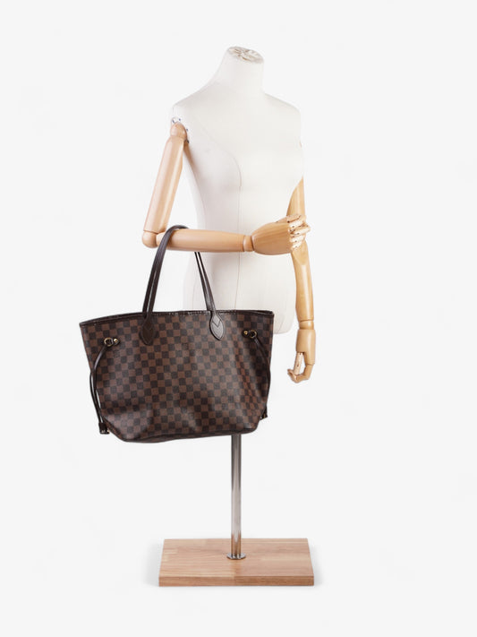 Louis Vuitton Neverfull Damier Ebene Coated Canvas MM