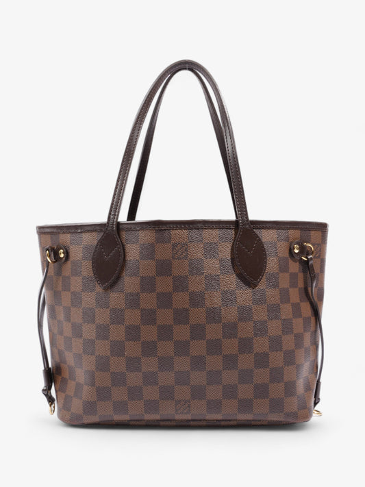 Louis Vuitton Neverfull Damier Ebene Coated Canvas PM