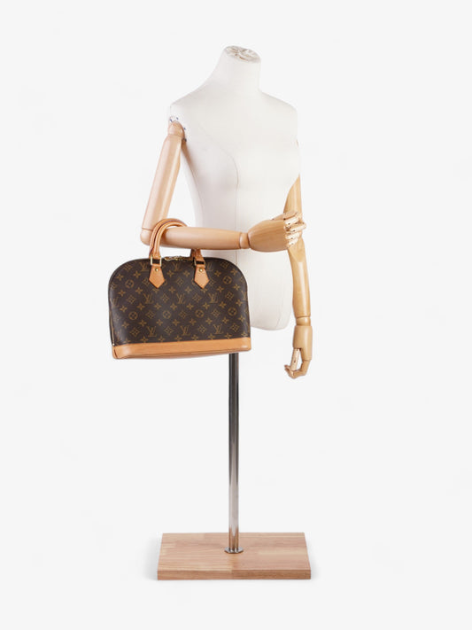 Louis Vuitton Alma Monogram Coated Canvas PM