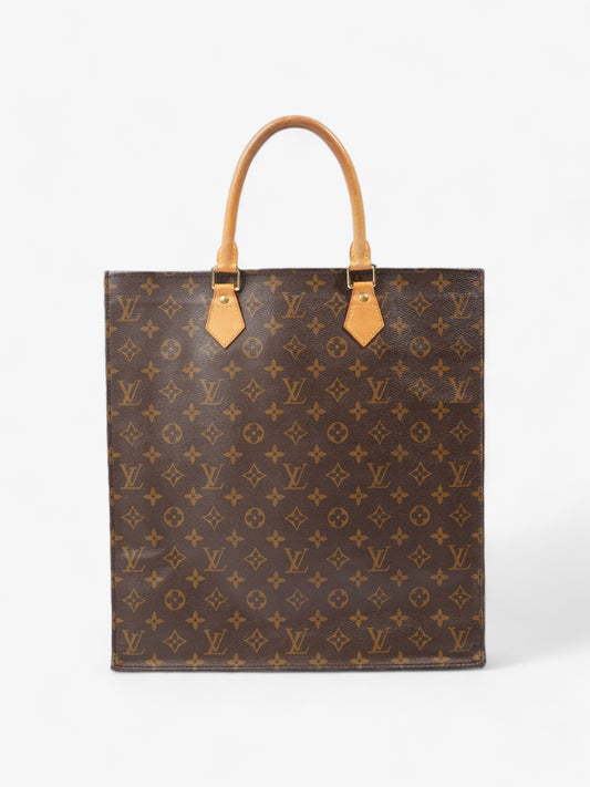Louis Vuitton Sac Plat Monogram Coated Canvas