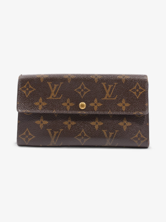 Louis Vuitton Sarah Wallet Monogram Coated Canvas
