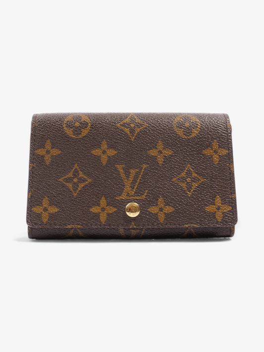 Louis Vuitton Porto Monevier Tresor Wallet Monogram Coated Canvas Monogram