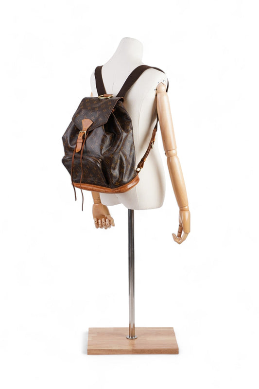 Louis Vuitton Montsouris  Monogram Coated Canvas GM